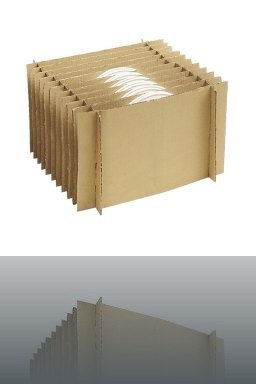 Carton De Déménagement Pour Assiettes - Lot De 10, Protection 9 Assiettes Par Carton, Neuf